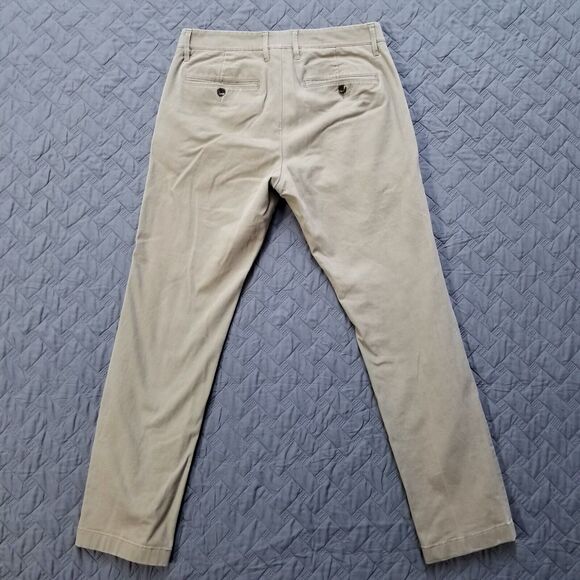 Goodfellow & Co Hennepin Chino Pants Mens 31x30 Brown Slim Fit Dark Wash - Picture 2 of 12